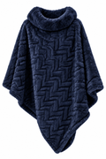 Yvette Poncho Dam Blå Navy | Smilebutiken - Caramelle Fashion