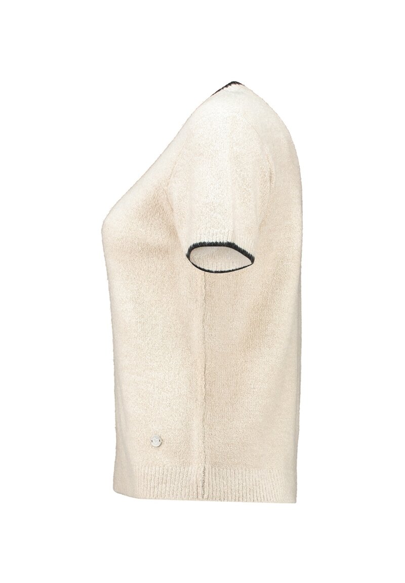 Beatrix Pullover Dam Beige Melange Zabaione