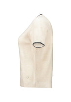 Beatrix Pullover Dam Beige Melange Zabaione