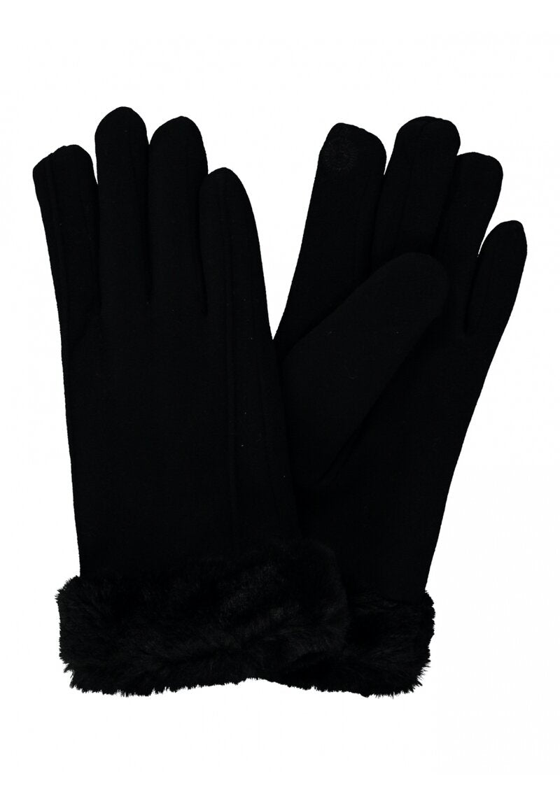 Betti Handske Dam Black ZABAIONE