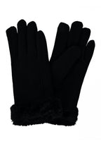 Betti Handske Dam Black ZABAIONE