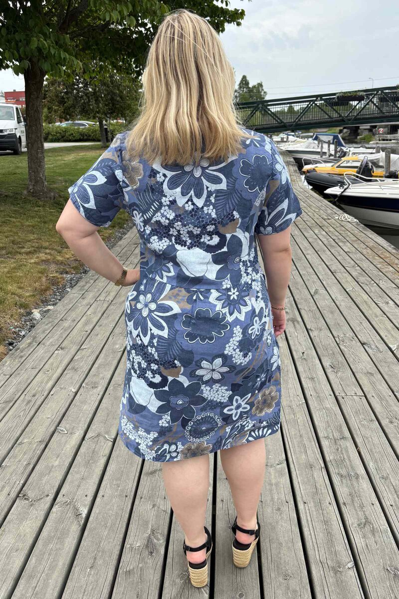 Carla Klänning 3 Dam Denim Zabaione