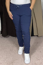 Fernanda 44 Ankle Pants Women Navy Zabaione