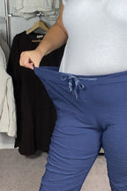 Fernanda 44 Ankle Pants Women Navy Zabaione