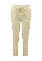 Fernanda 44 Ankle Pants Women Light Yellow Zabaione