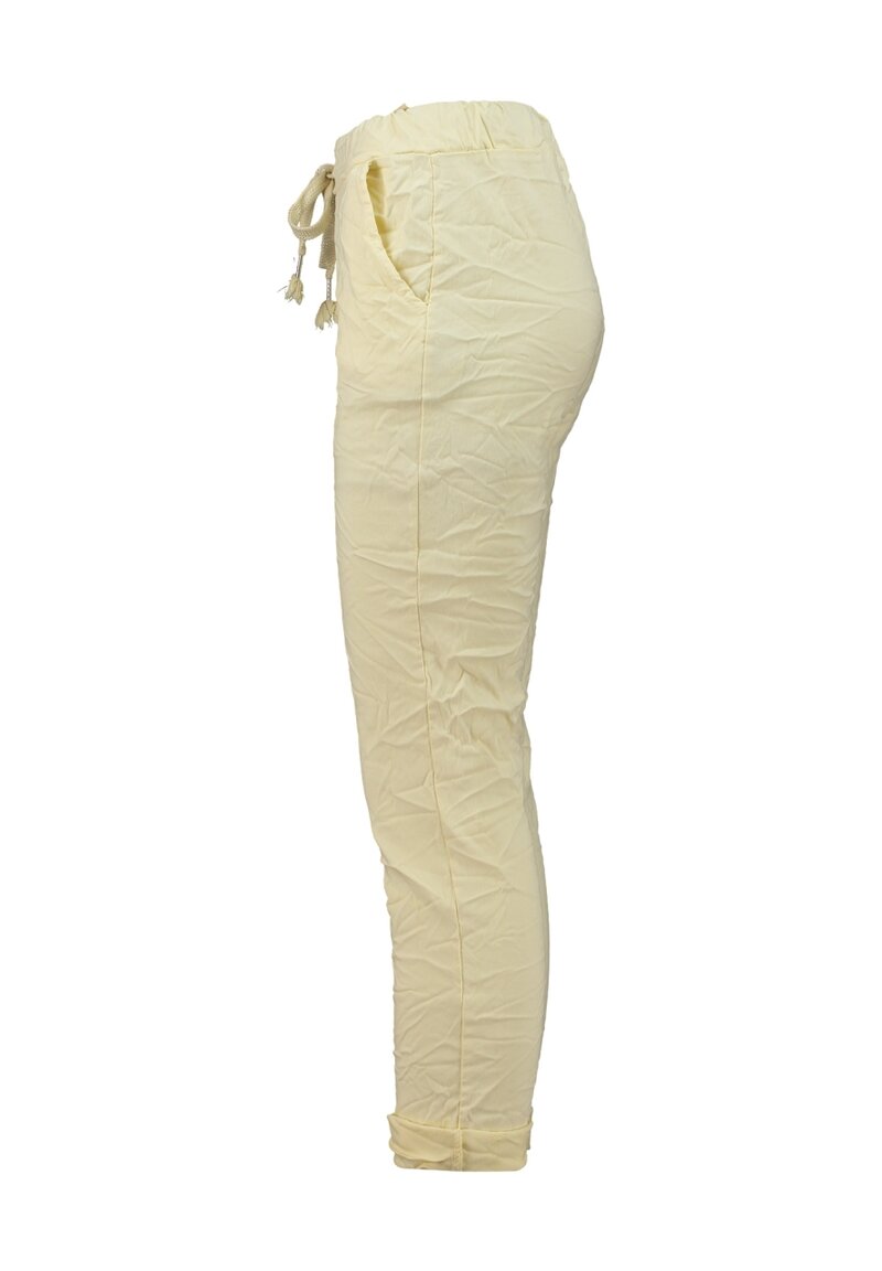 Fernanda 44 Ankle Pants Women Light Yellow Zabaione