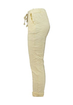 Fernanda 44 Ankle Pants Women Light Yellow Zabaione
