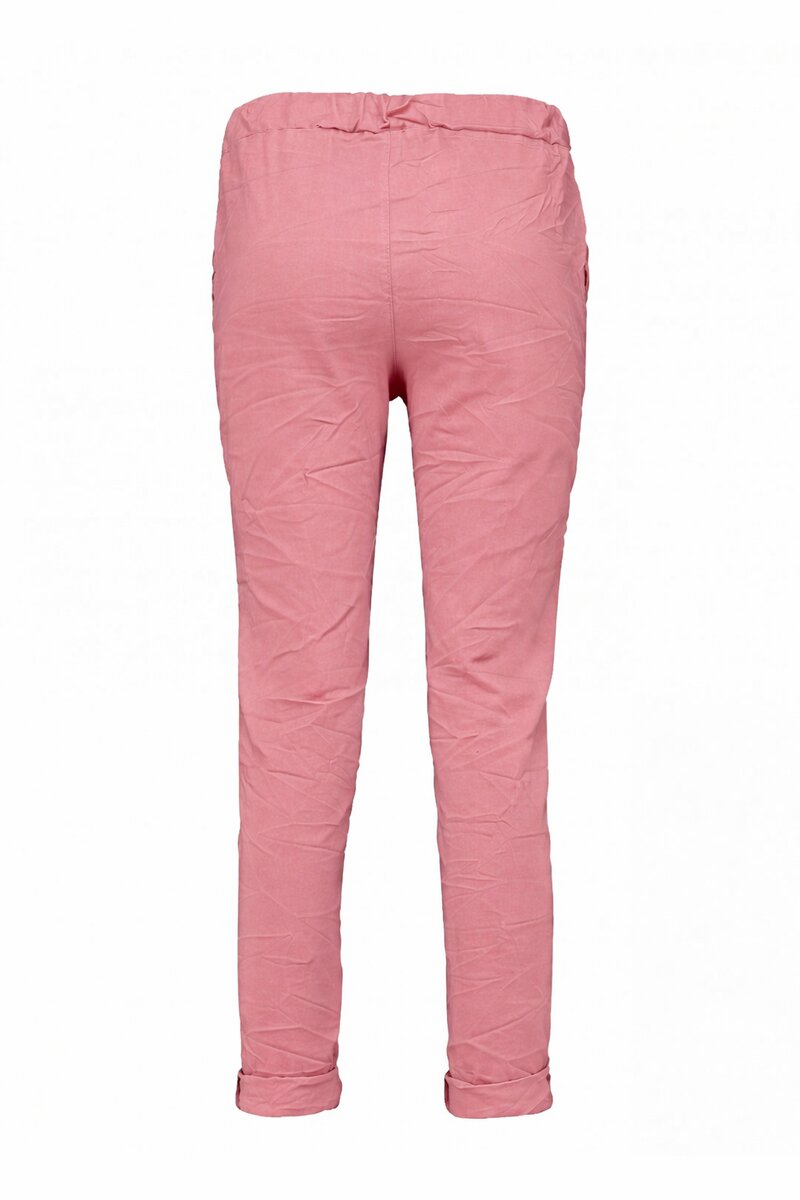 Fernanda 44 Magiska Stretchbyxor Ankellängd Dam Rosa Rose | Smilebutiken - Zabaione