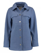 Isy Overshirt Women Blue Zabaione