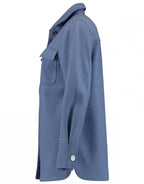 Isy Overshirt Women Blue Zabaione