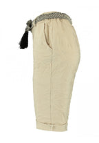 Kaira Stretch Shorts Dam Beige Zabaione