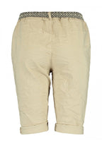 Kaira Stretch Shorts Dam Beige Zabaione
