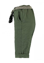 Kaira Stretch Shorts Dam Khaki Zabaione