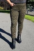 Lara 44 Ankle Pants Women Khaki Zabaione