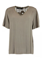 Lara Blus Dam Khaki Zabaione