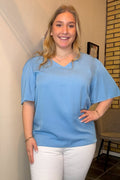 Lisa Topp Dam Sky Blue Zabaione