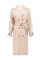 Mia Trenchcoat Kappa Dam Beige | Smilebutiken - Zabaione