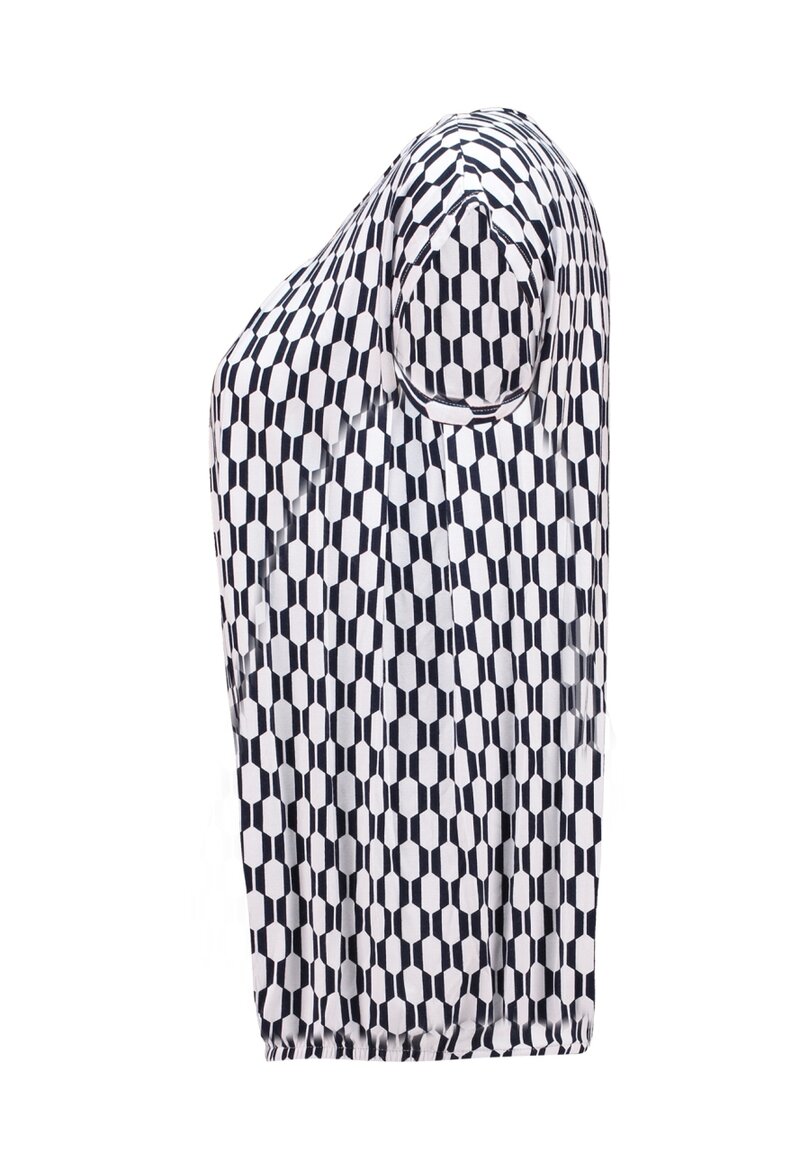 Minou Topp Dam White Navy Zabaione