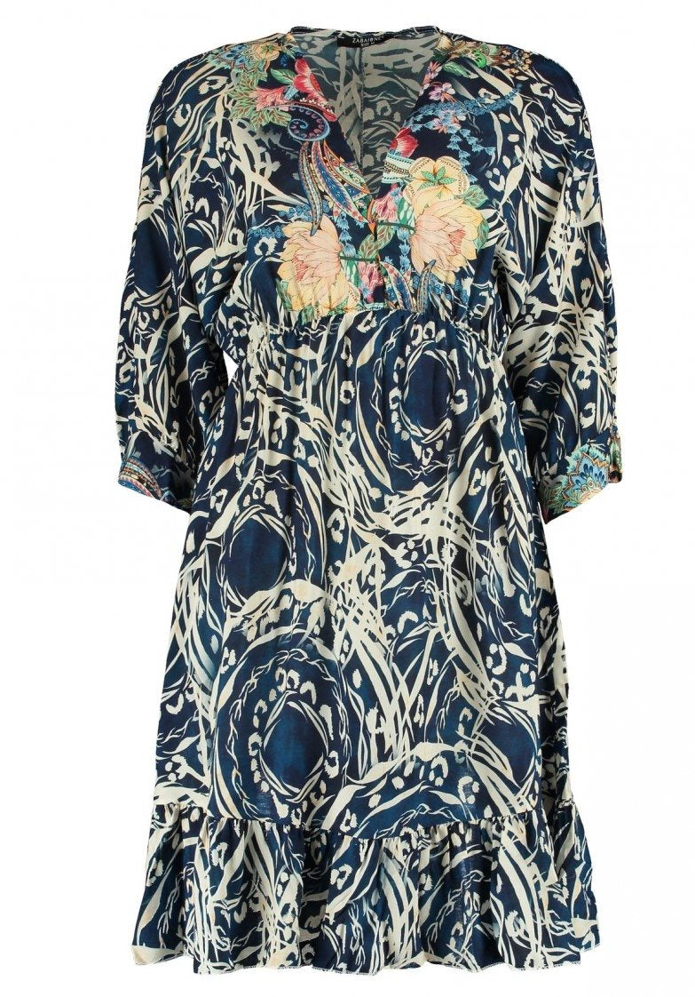 Noa Dress Women Navy - Zabaione