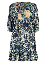 Noa Dress Women Navy - Zabaione
