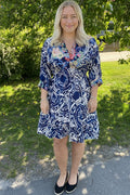 Noa Dress Women Navy - Zabaione