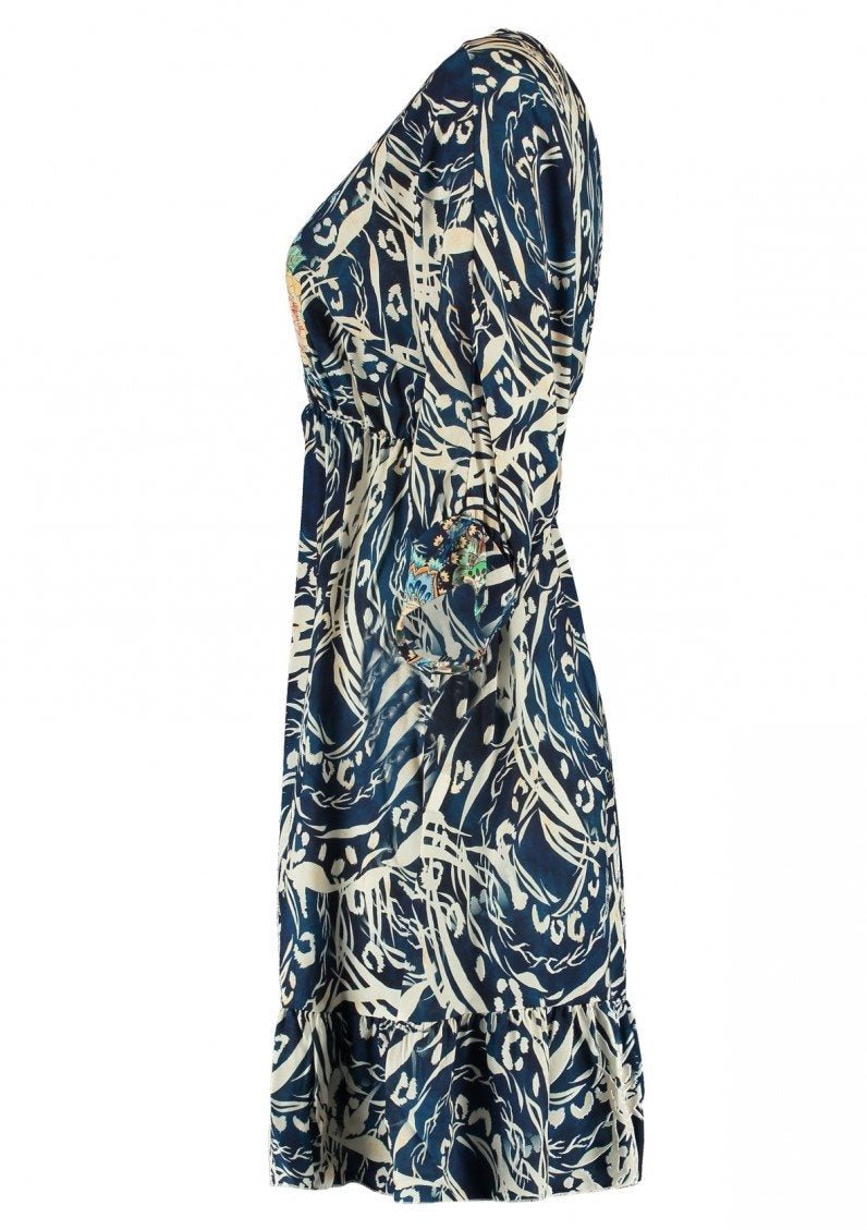 Noa Dress Women Navy - Zabaione