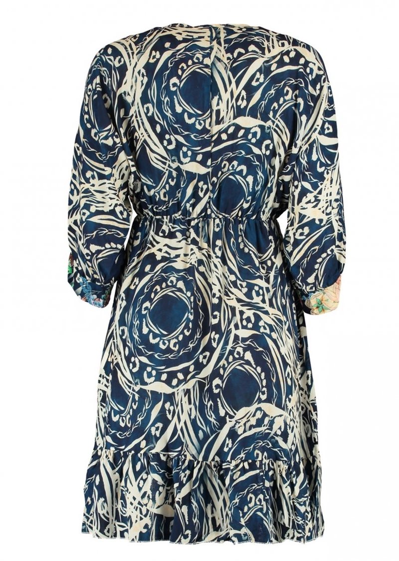Noa Dress Women Navy - Zabaione