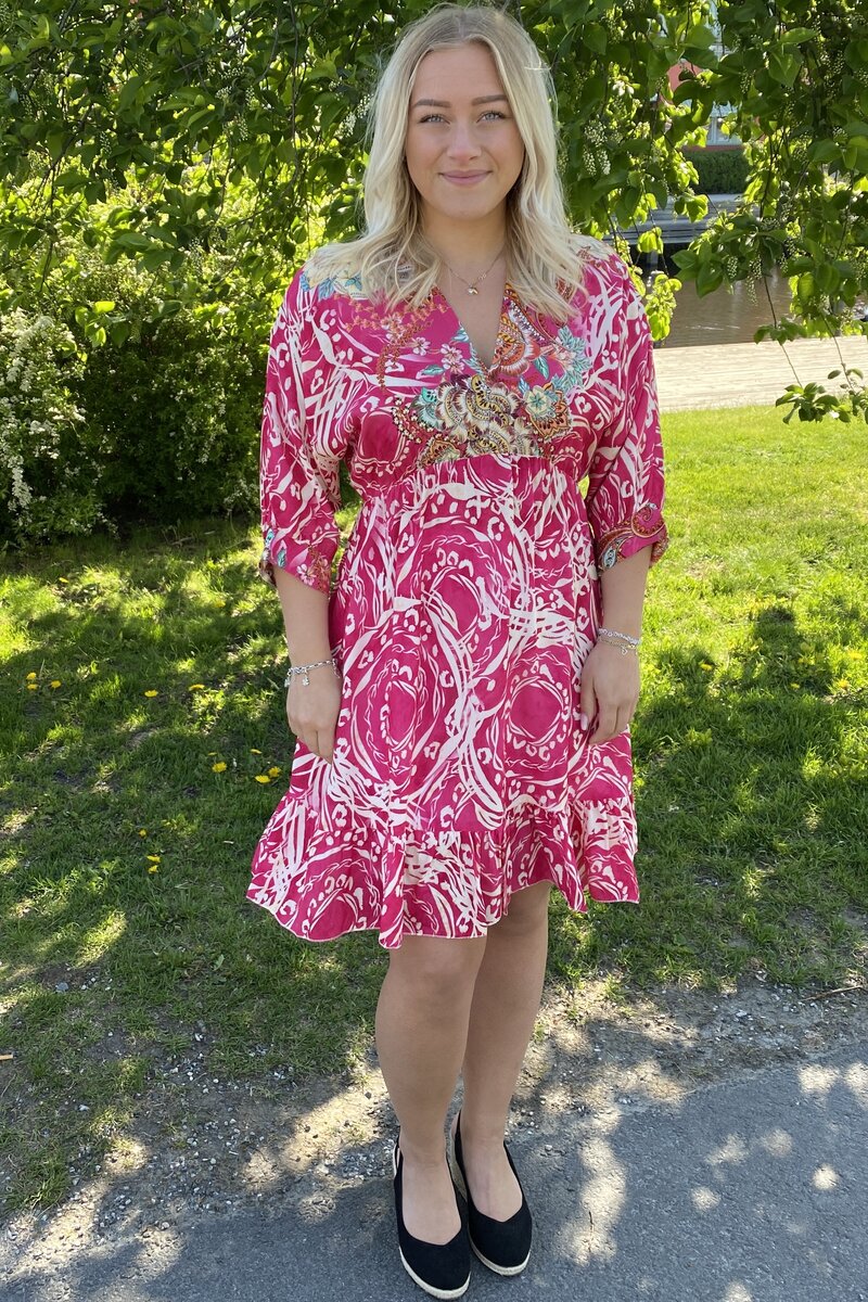 Noa Dress Women Pink - Zabaione