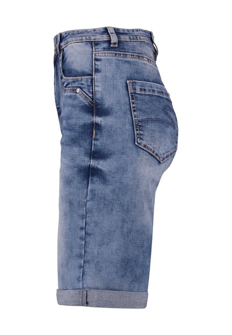 Parissa Jeans Shorts Dam Mid Blue Zabaione