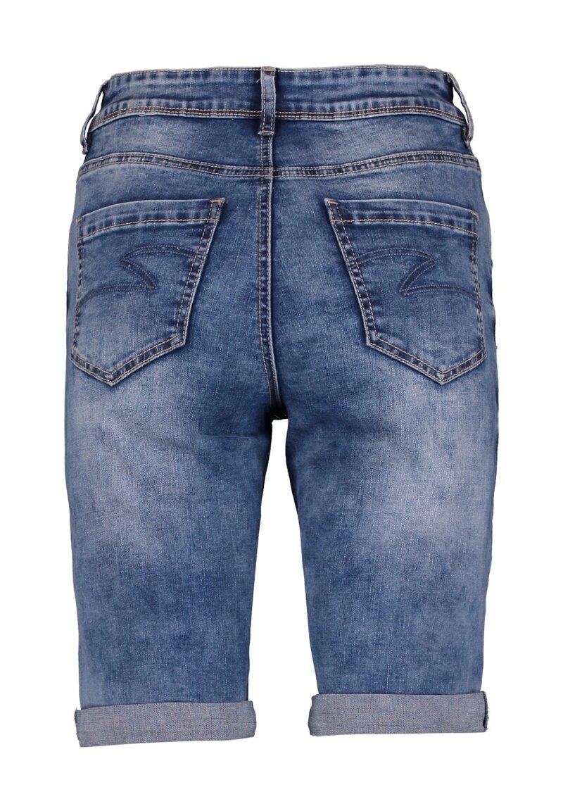 Parissa Jeans Shorts Dam Mid Blue Zabaione