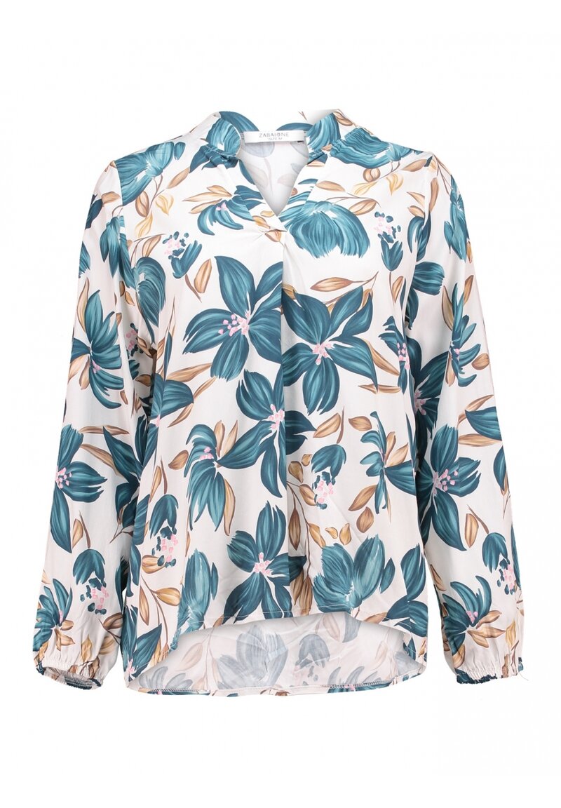 Pia Blus Dam Teal Zabaione
