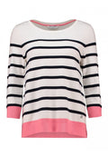 Savanna Pullover Dam Navy Stripe Zabaione