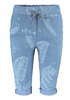 Vivi Stretch Shorts Women Blue - Zabaione