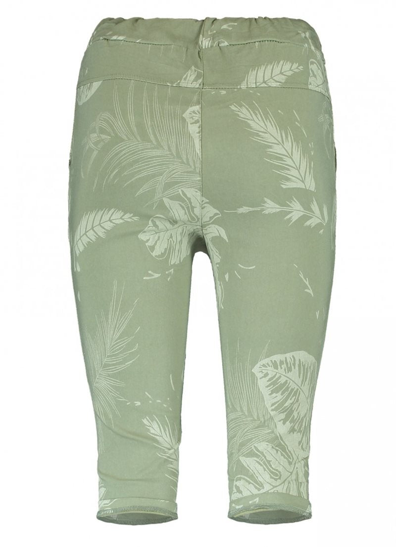 Vivi Stretch Shorts Dam Khaki - Zabaione
