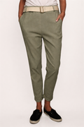 Zariah Ankle Pants Women Khaki Chica London | Smilebutiken - Caramelle Fashion