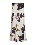Zila Lång Kjol Dam Beige Moonbeam W Nightshade | Smilebutiken - Freequent