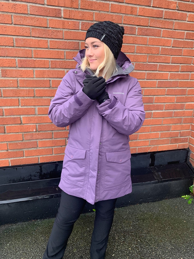 Frida Women's Winter Parka Lilac - Didriksons