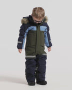 Bjärven 5 Vinteroverall Barn Grön Deep Green | Smilebutiken - Didriksons